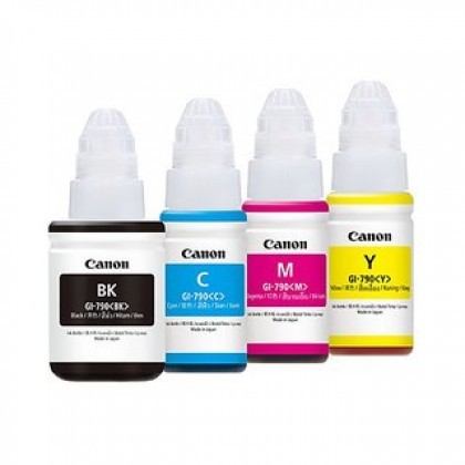 Canon Genuine G1000/2000/3000 04-Colour Ink Set Bottle